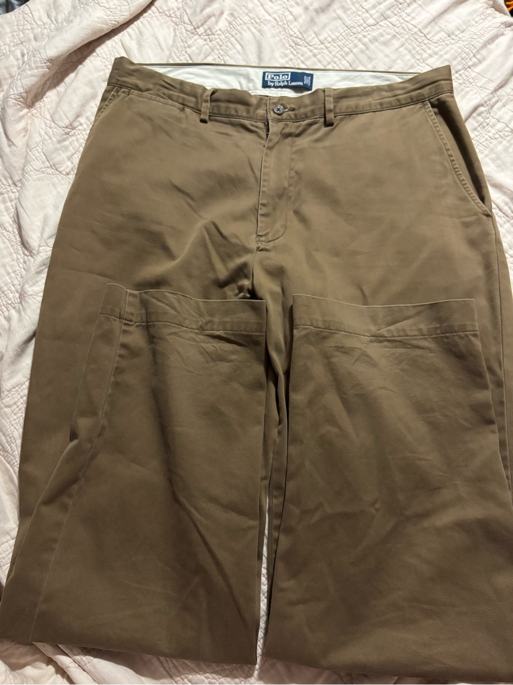 Polo by Ralph Lauren Men's Khaki/Tan Work Chinos